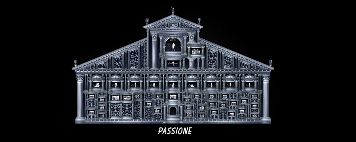 Fate on Passione and Modern Man—The Great Compartimentalization of the Infinite