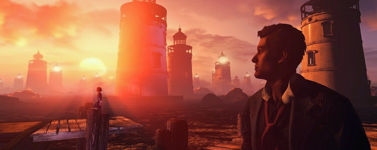 Fate on Booker and Elizabeth—The Only Story of Man and Being, Linear and Exponential