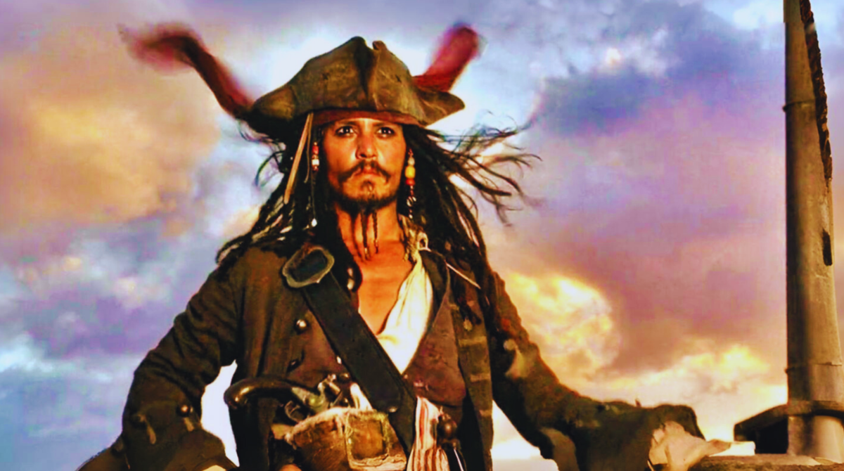 Fate on The Mirror of Jack Sparrow: Drunken Fate, The Field Made Clumsy With Rum and Elegance