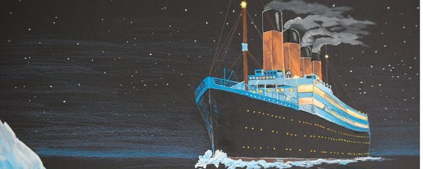 Fate on the Titanic—The Dance Under the Chandelier of Ice