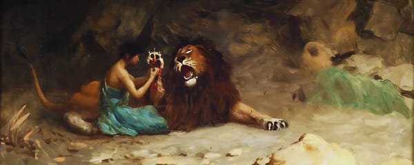 Fate on “The Lion with a Thorn in Its Paw”—The Divine Dance