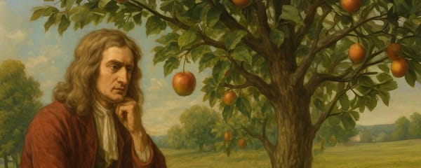 Fate on the Apple That Does Not Fall Far—Newton, Elizabeth, and the Gravity of Return