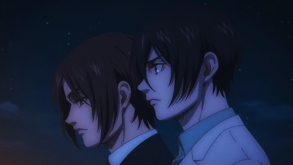 Fate on The Gap of Eren and Mikasa: The Language of Contrast